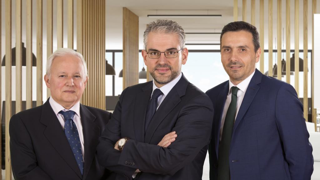 Equipo de gestión Dunas Capital AM: José María Lecube, Alfonso Benito y Carlos Gutiérrez.