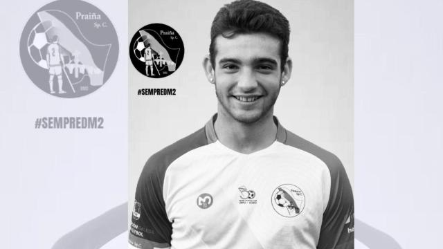 Diego Montes, jugador de Praíña Sporting Club de Teo