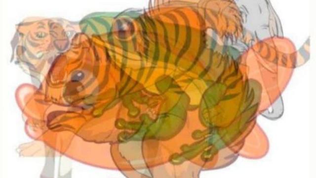 La imagen del test de personalidad.