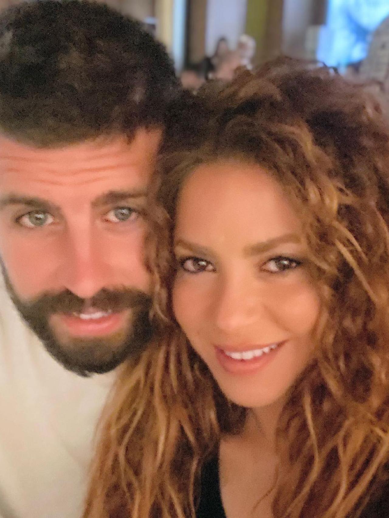 Piqué y Shakira, en una imagen de  2021.