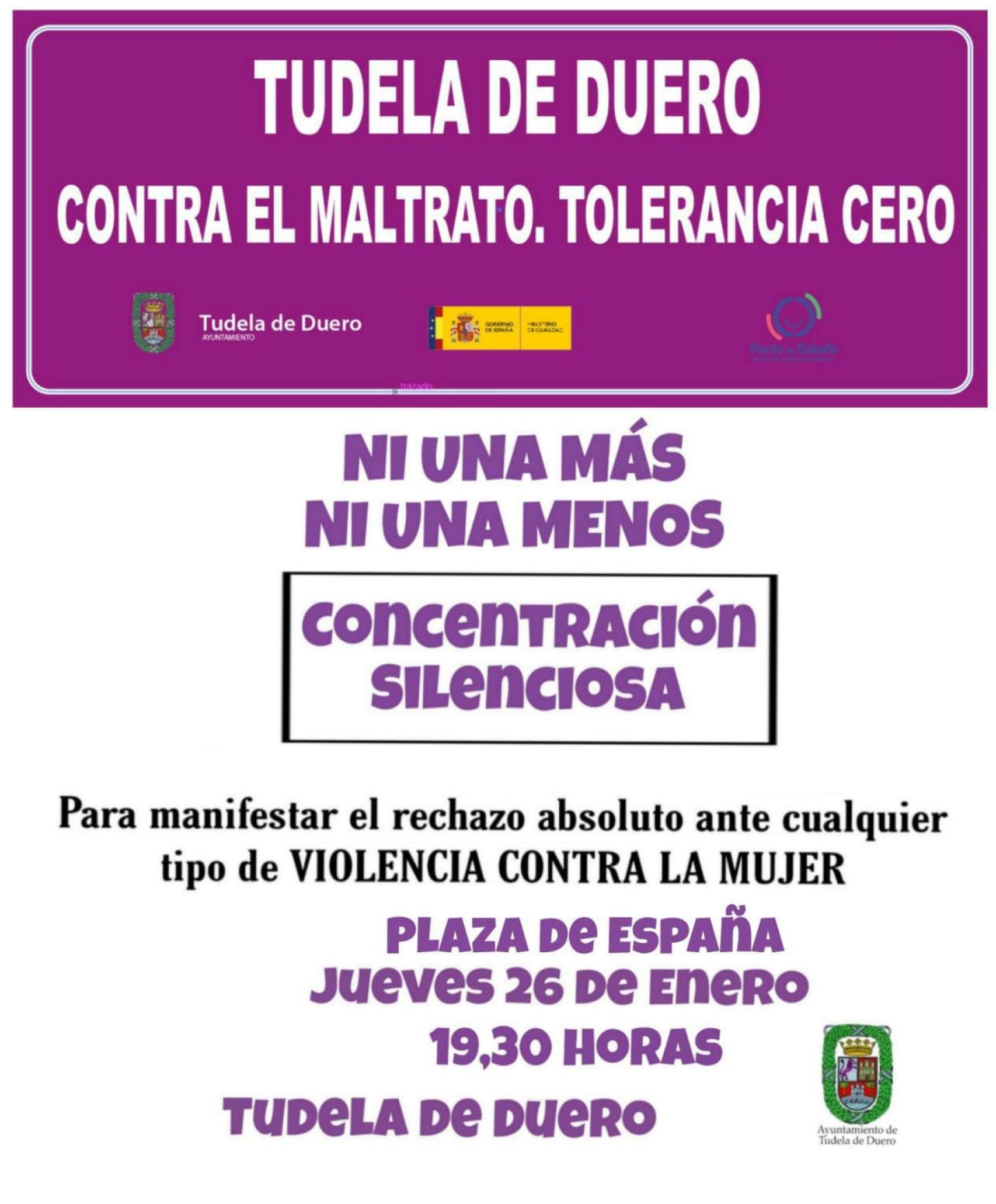 Concentración en Tudela de Duero por Paloma e India