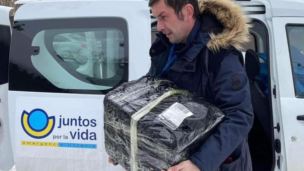 Juntos por la Vida lleva generadores hasta Ucrania.