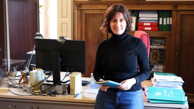 La candidata de Valladolid Toma la Palabra, María Sánchez.