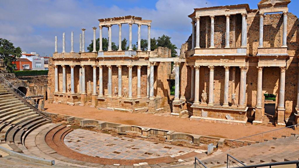 El Teatro Romano de Mérida.