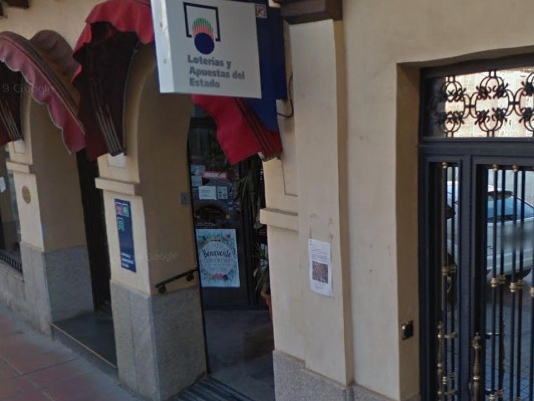 La administración de Lotería de Benavente que ha vendido el boleto premiado.