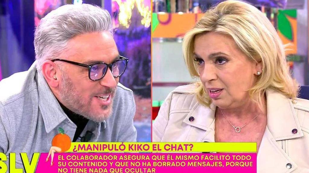 Kiko Hernández anima a Carmen Borrego a irse del 'Deluxe': Abandónalo por dignidad y orgullo