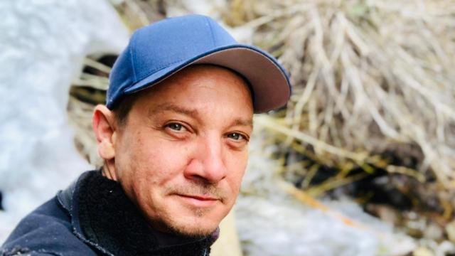 Jeremy Renner en una imagen de sus redes sociales.
