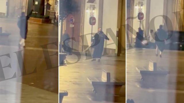 La secuencia del asesinato del sacristán en el centro de Algeciras.