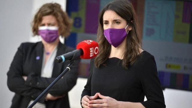 La ministra de Igualdad, Irene Montero, en una imagen de archivo.
