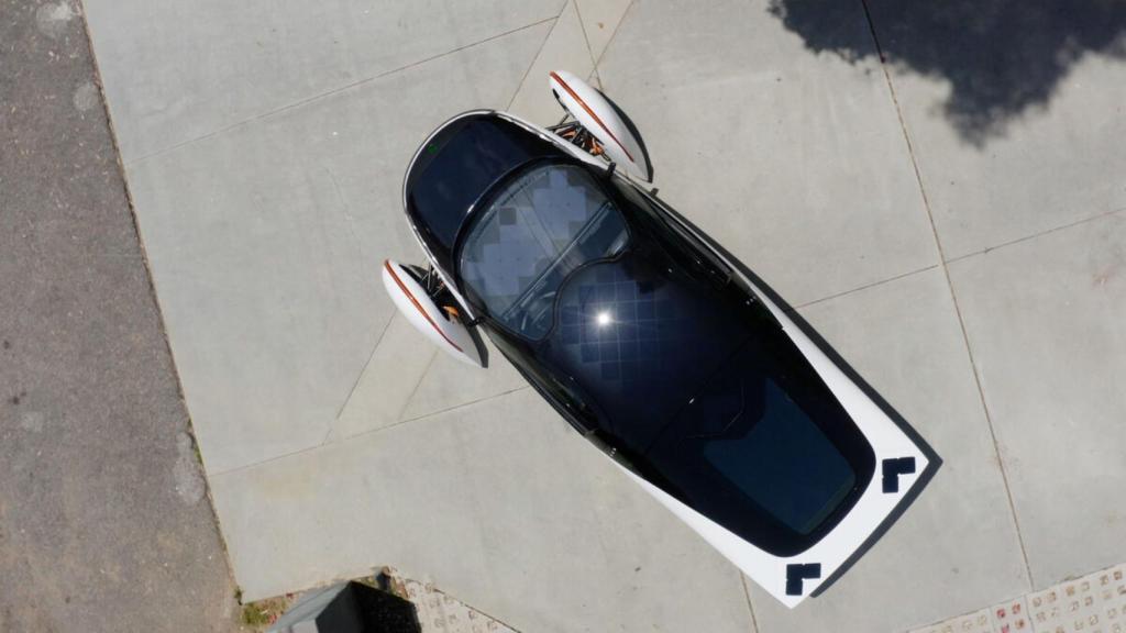 El vehículo eléctrico Aptera.