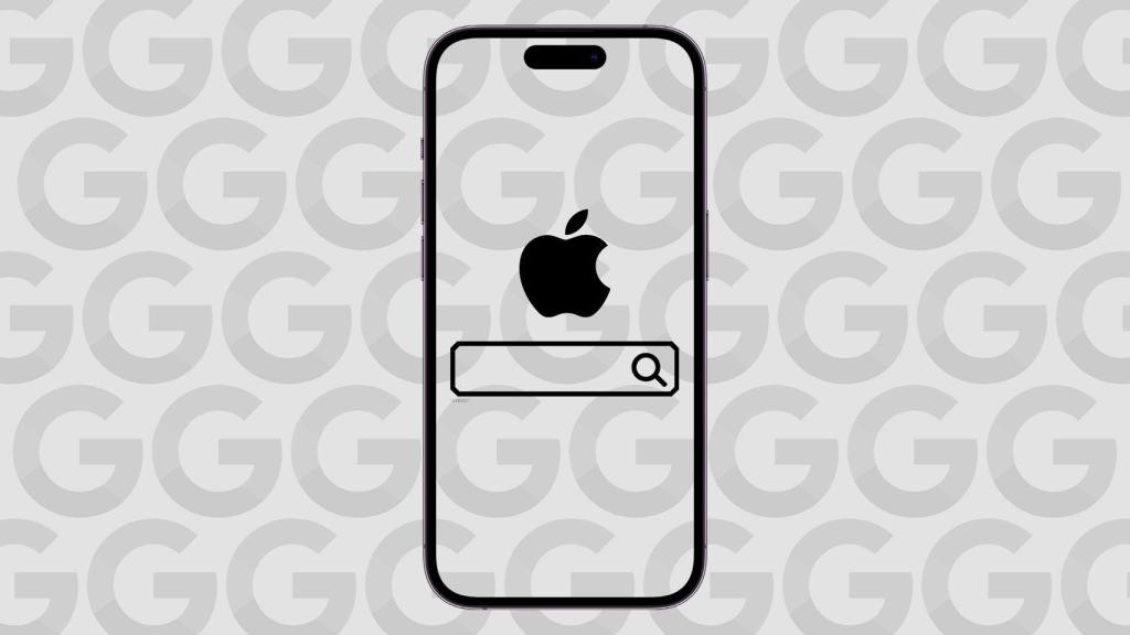 Fotomontaje con un iPhone.