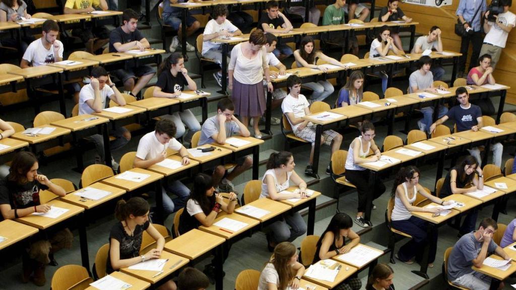 Un aula universitaria.