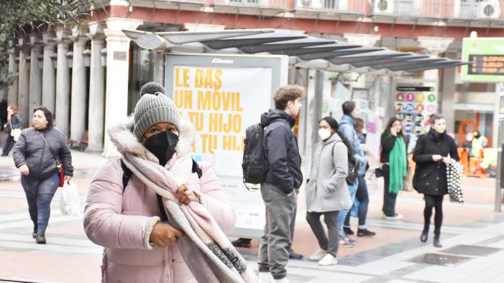 Parada de autobús en Fuente Dorada