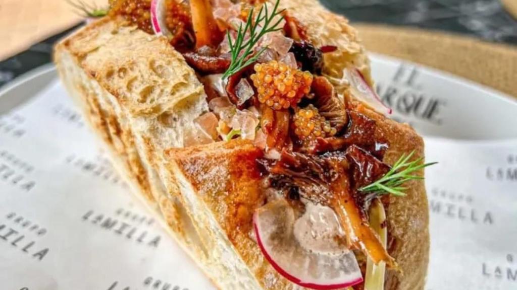El bocata de perdiz.