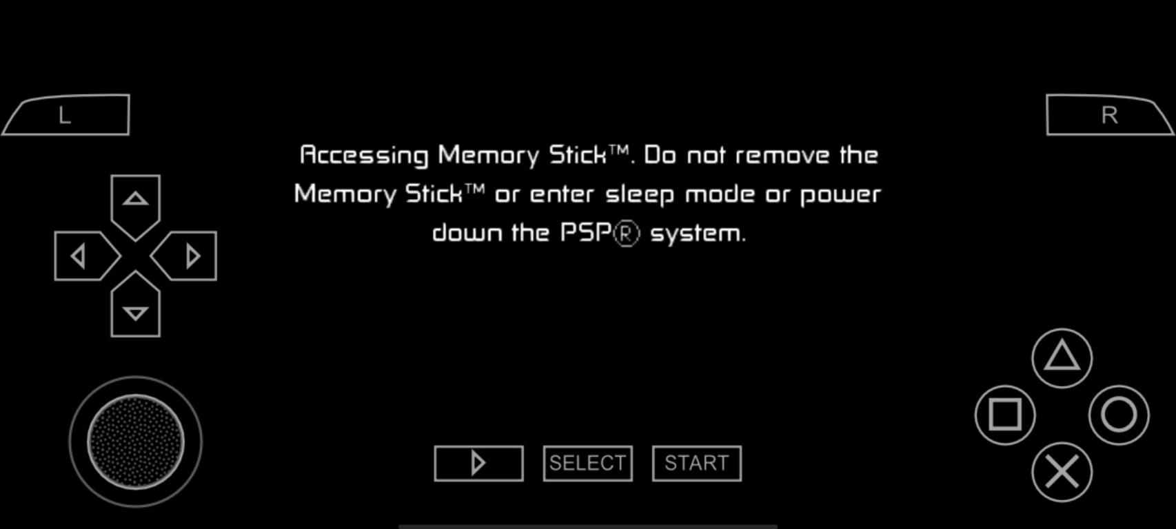 PPSSPP en funcionamiento