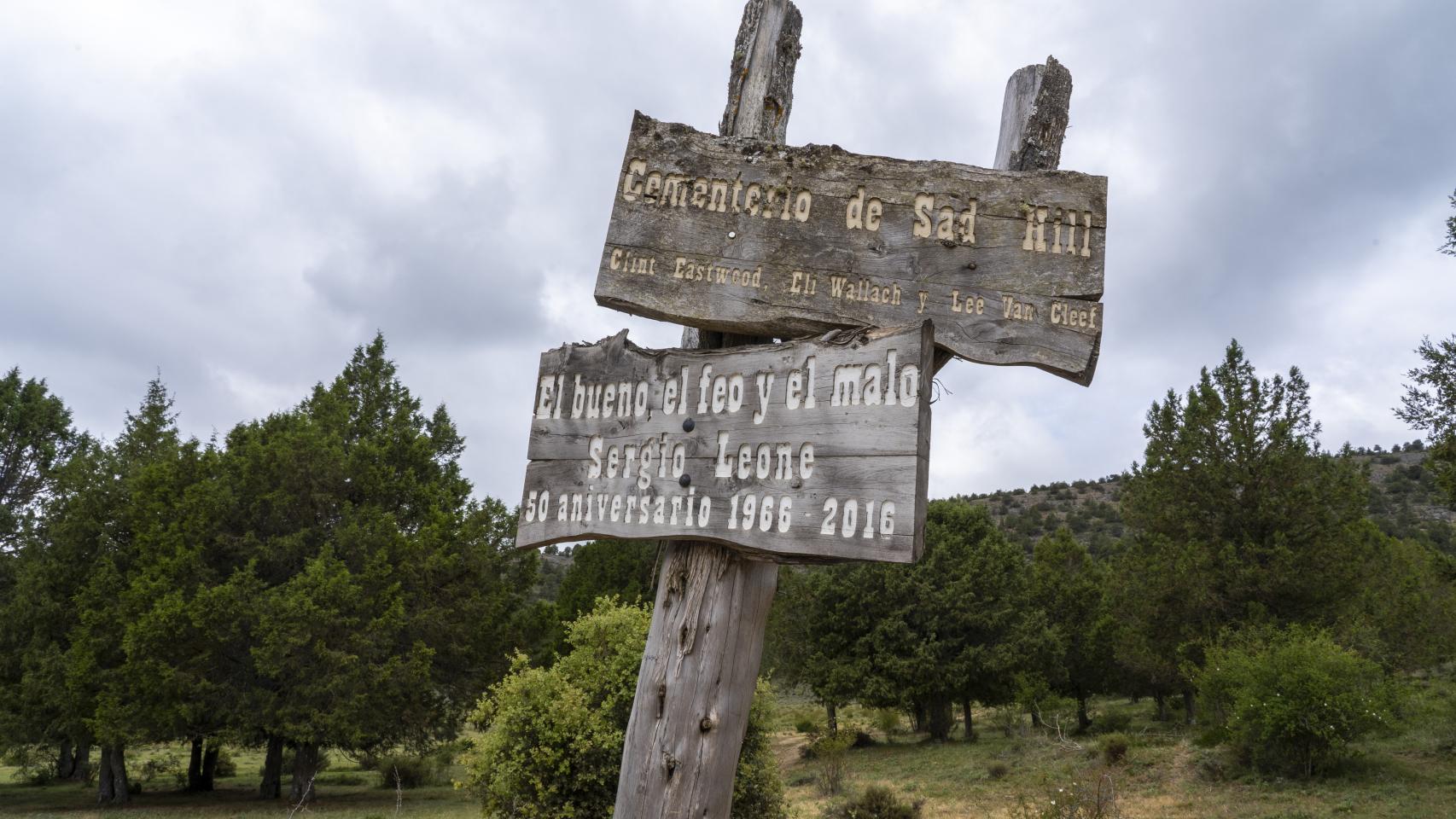 El Cementerio de Sad Hill, en Santo Domingo de Silos (Burgos).