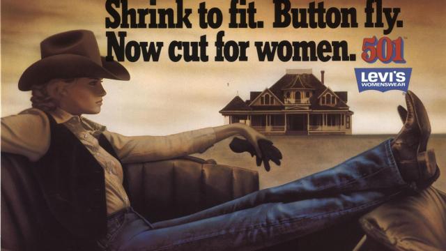 Cartel de Levi's.