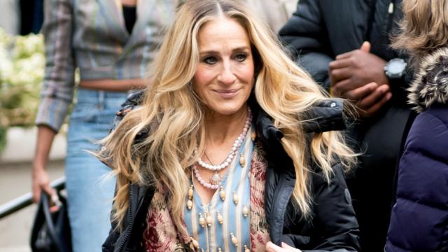 Sarah Jessica Parker en el papel de Carrie Bradshaw.