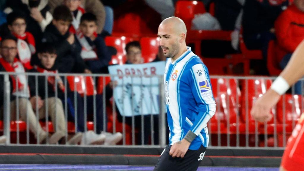 Aleix, en el Almeria - Espanyol