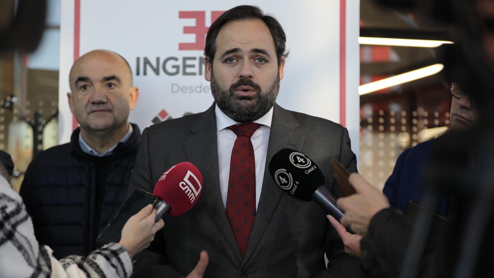Paco Núñez en Villarrobledo (Albacete). Foto: PP CLM.