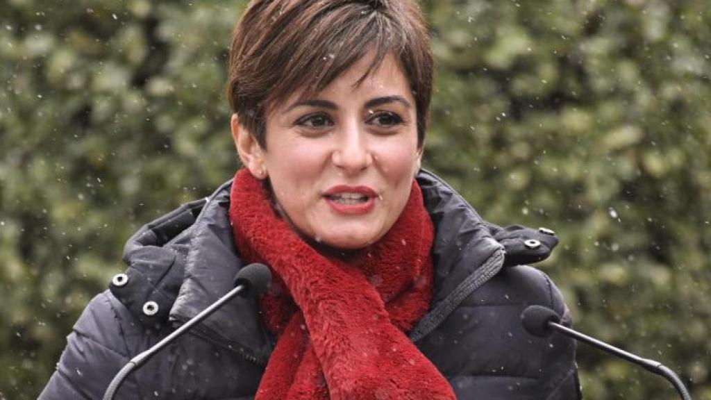 La portavoz del Gobierno, Isabel Rodríguez, este viernes en Segovia.