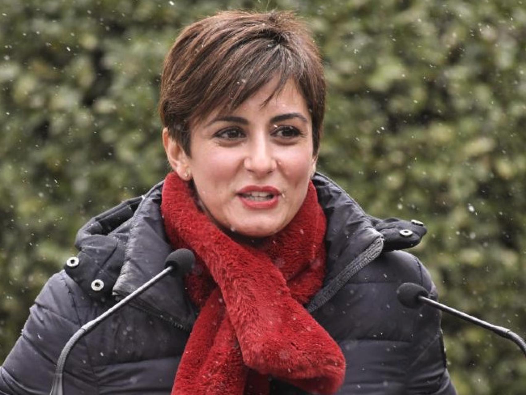 La portavoz del Gobierno, Isabel Rodríguez, este viernes en Segovia.