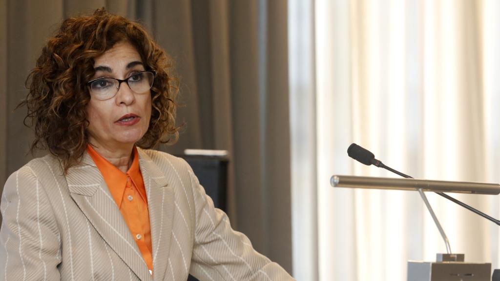 La ministra de Hacienda y Función Pública, María Jesús Montero