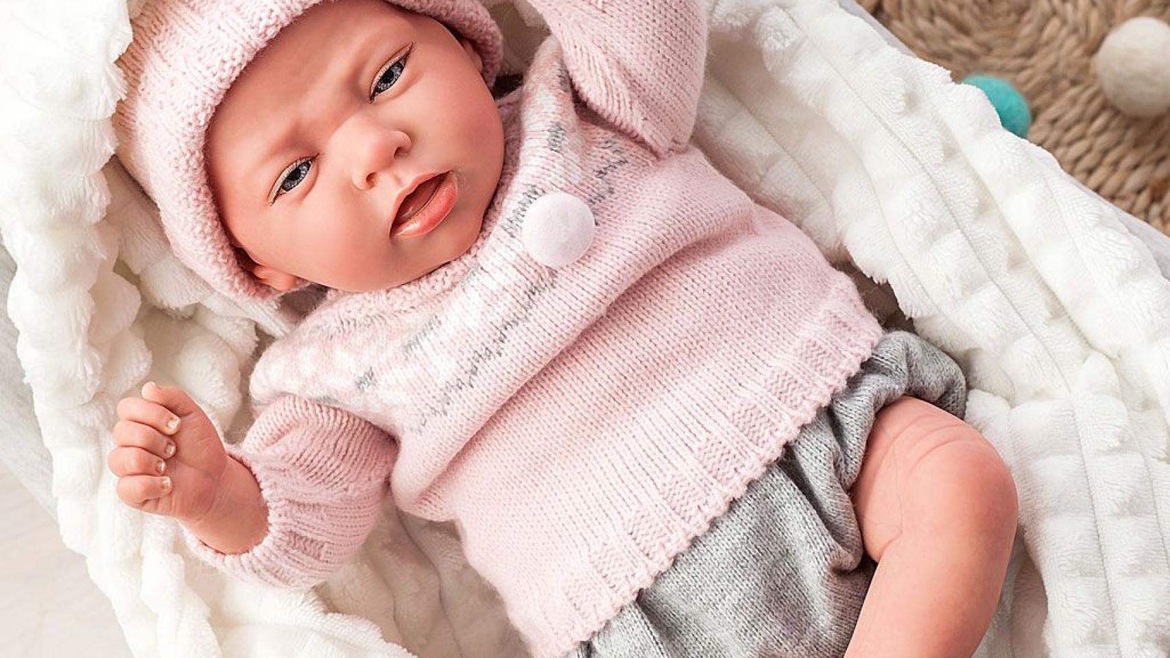 Muñeca de la línea de productos Bebé Reborn de Muñecas Arias