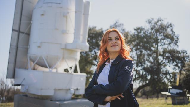 Sara García, la astronauta leonesa que surcará las estrellas: así son sus duras pruebas para ir al espacio