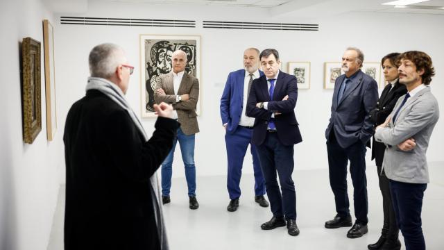 La Xunta lleva las obras de Laxeiro al Instituto Cervantes de París