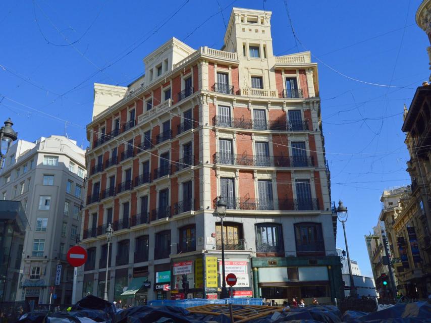 Estado actual del edificio de Sevilla 2, que albergará el JW Marriot.