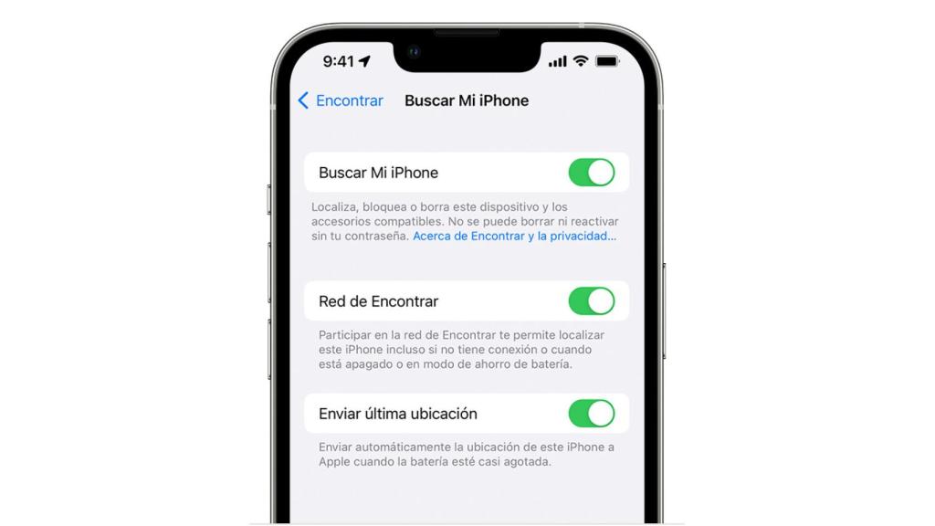 Buscar mi iPhone