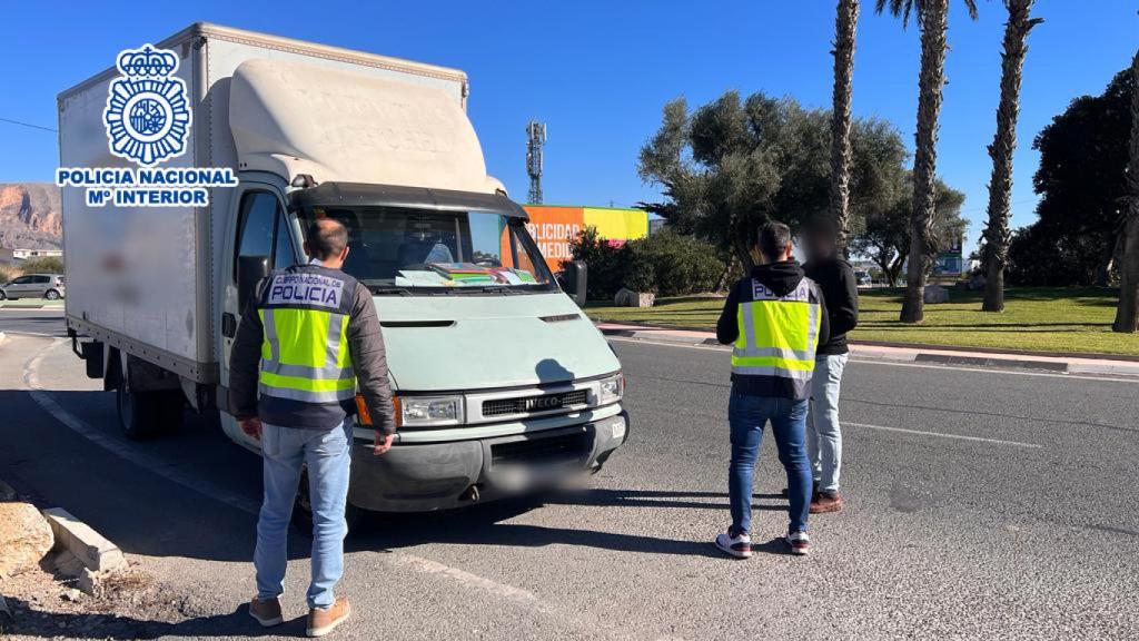 La víctima del robo en una imagen facilitada por la Policía Nacional.