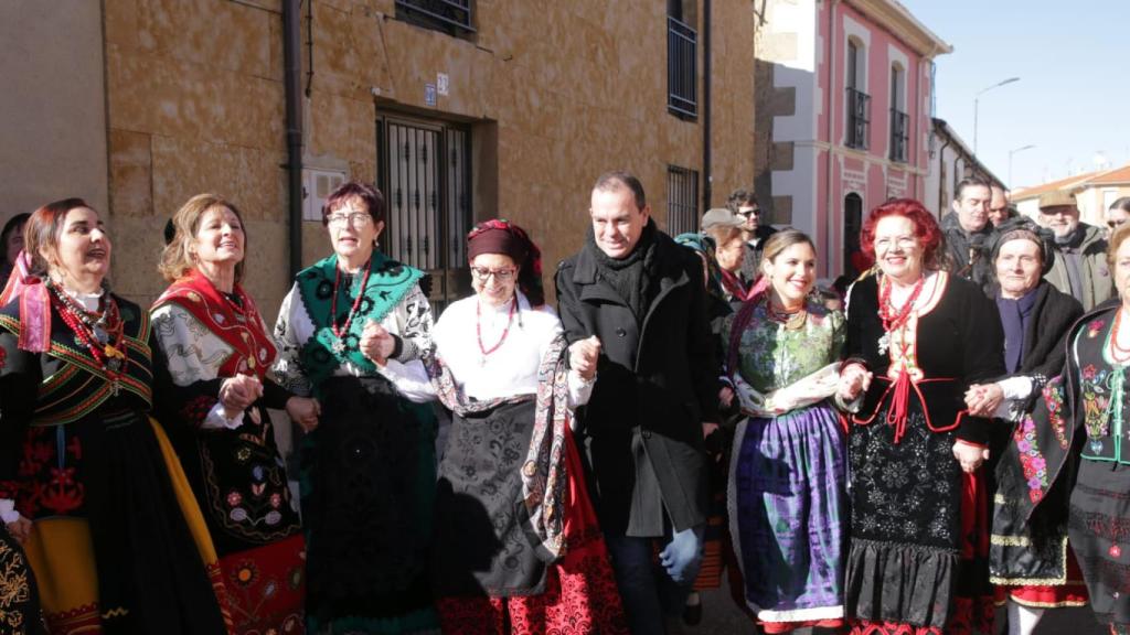 Concentración de águedas en Moraleja del Vino
