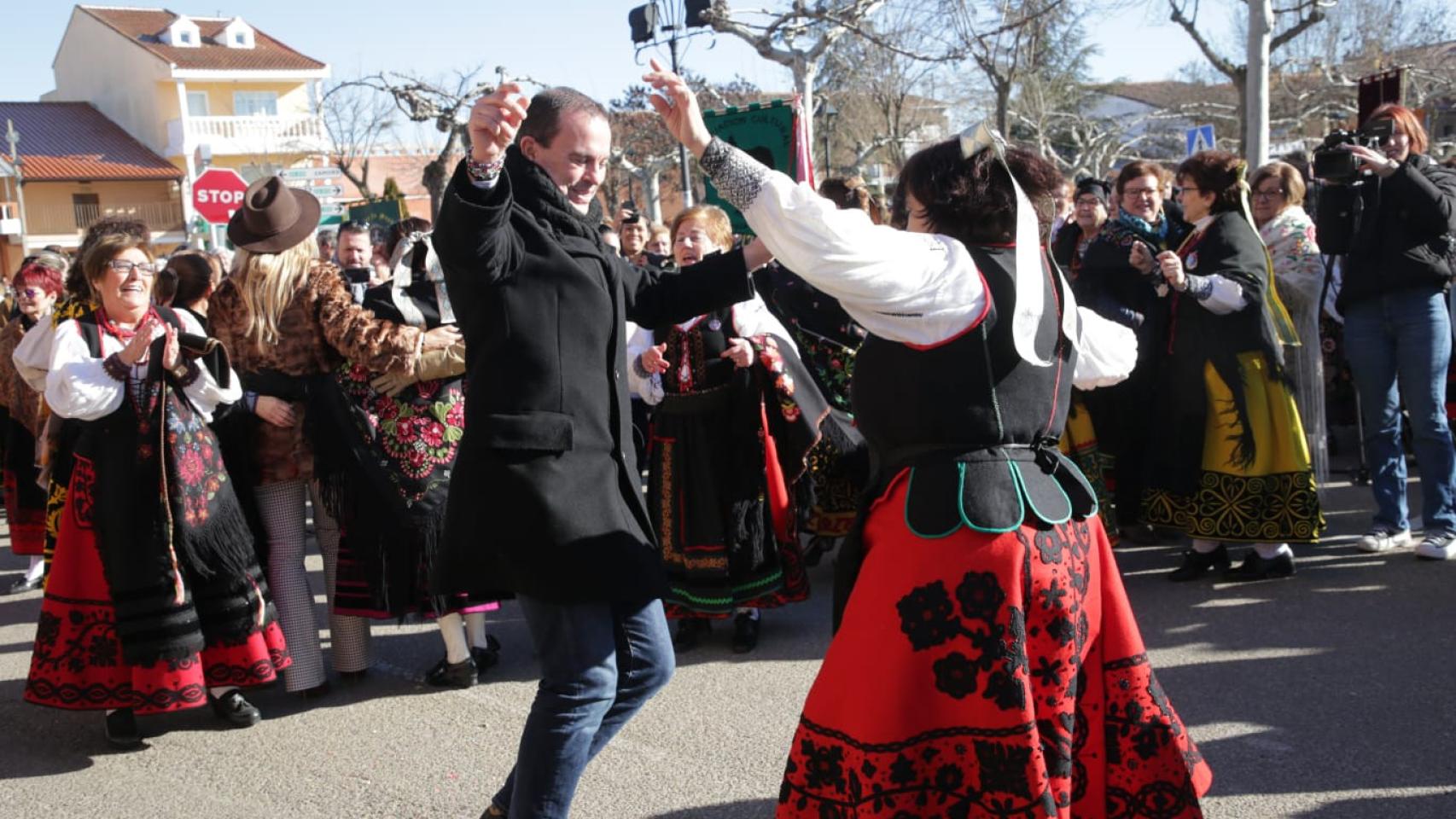 Concentración de águedas en Moraleja del Vino