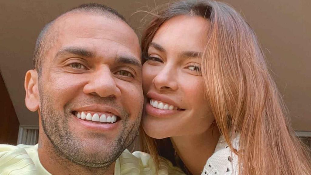 La modelo y su marido, en una imagen de redes sociales.