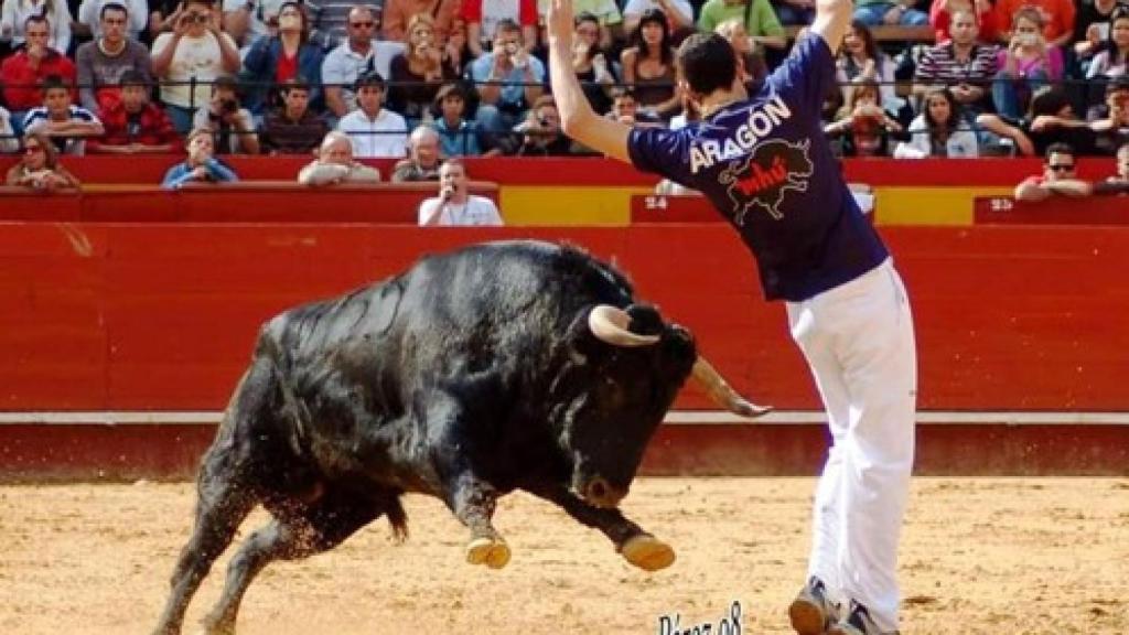 Alberto García en una tarde de sus muchos concursos de recortes. El empresario nunca ha olvidado sus orígenes (cedida)