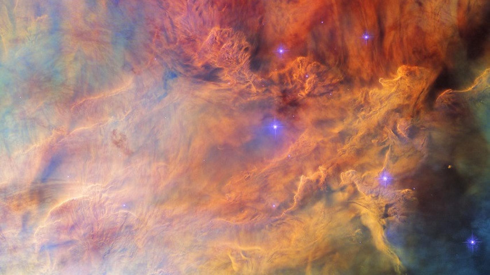 Parte del cúmulo abierto NGC 6530 captado por el Telescopio Espacial Hubble de la NASA/ESA