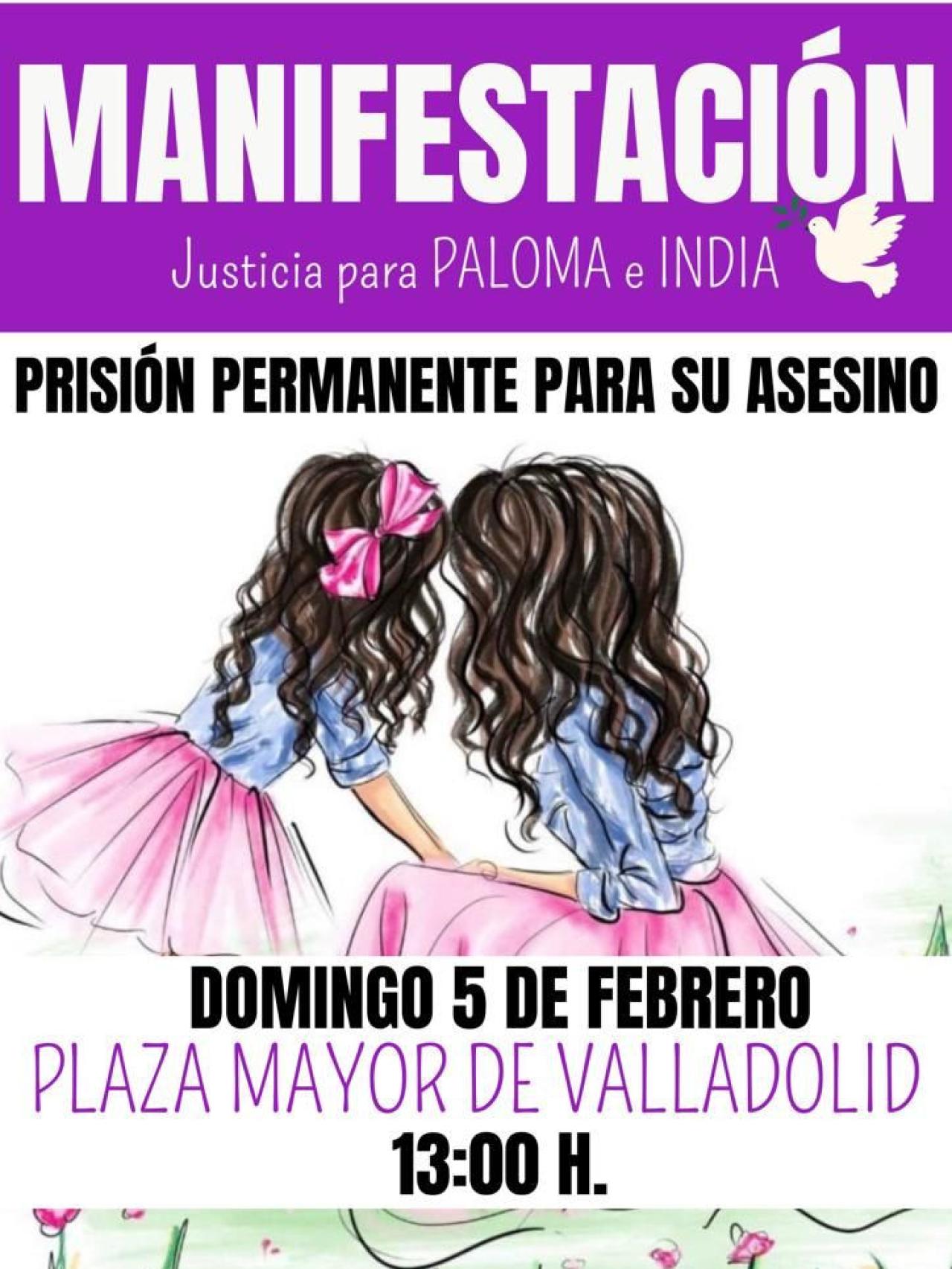 Manifestación por Paloma e India