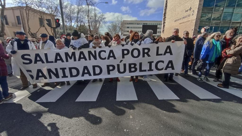 La Marea Blanca recorre Salamanca