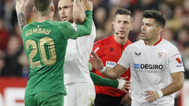 Sevilla FC y Elche CF el sábado en el estadio Sánchez-Pizjuán, en Sevilla.