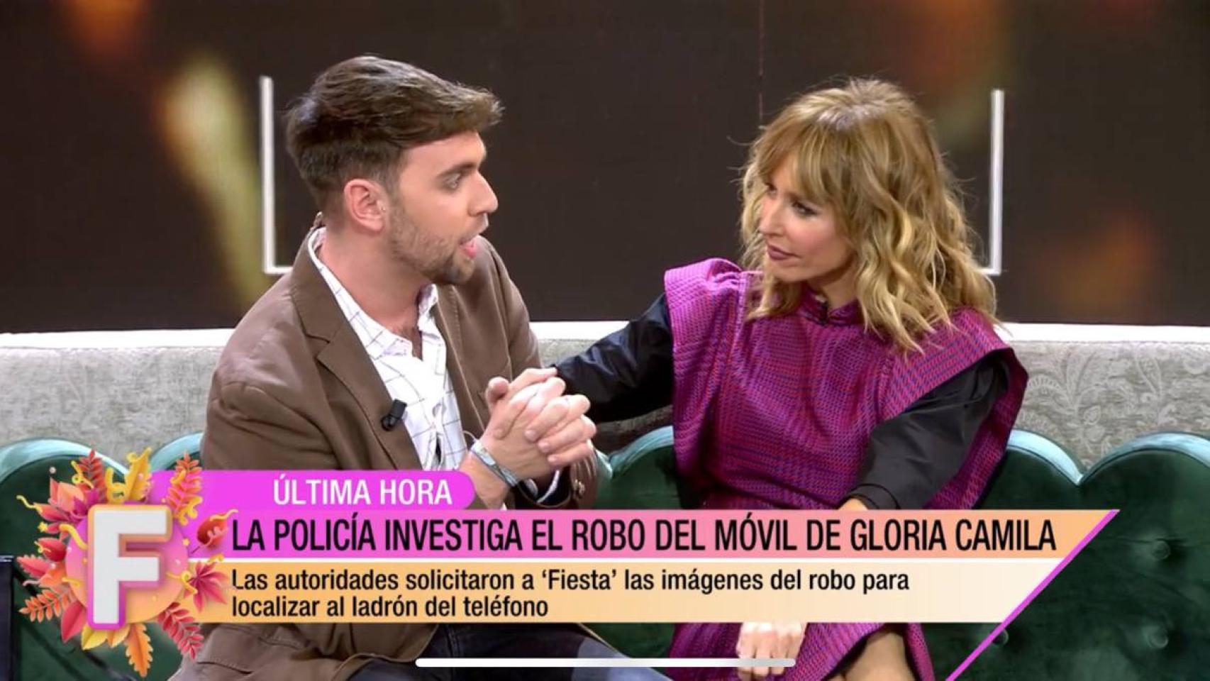 Jaime Rodríguez Luque y Emma García en 'Fiesta'.