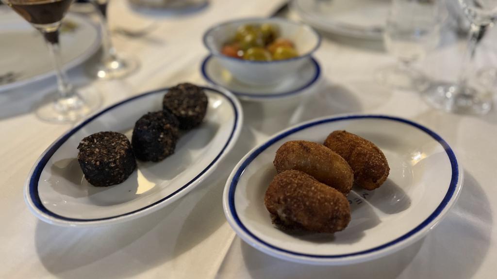 Las croquetas del Mesón de Fuencarral