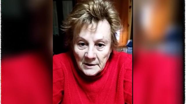 María, en un vídeo denunciando su caso.