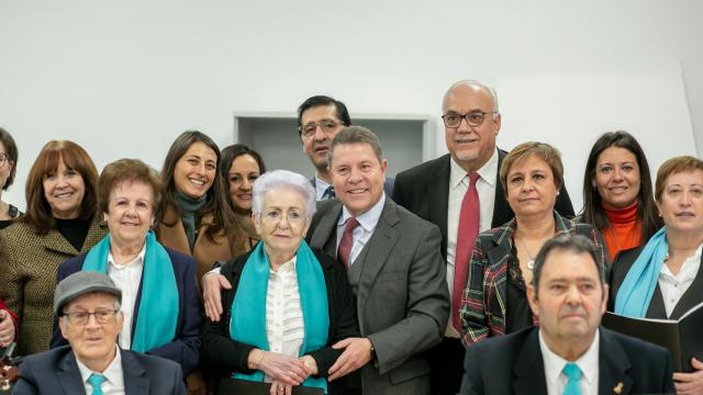 García-Page en Manzanares (Ciudad Real). Foto: JCCM.