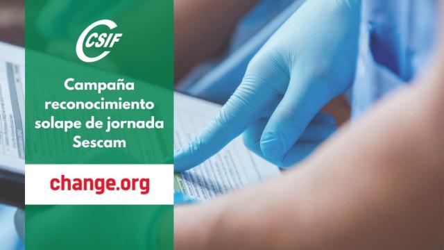 Recogen firmas para que se reconozca el 'solape de jornada' a los sanitarios del Sescam