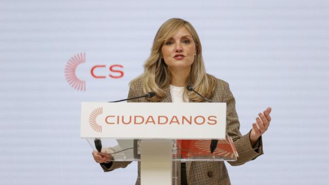 La portavoz de Ciudadanos, Patricia Guasp, este lunes.