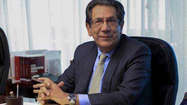 El magistrado Enrique Arnaldo, durante el pleno del TC del pasado 24 de enero./