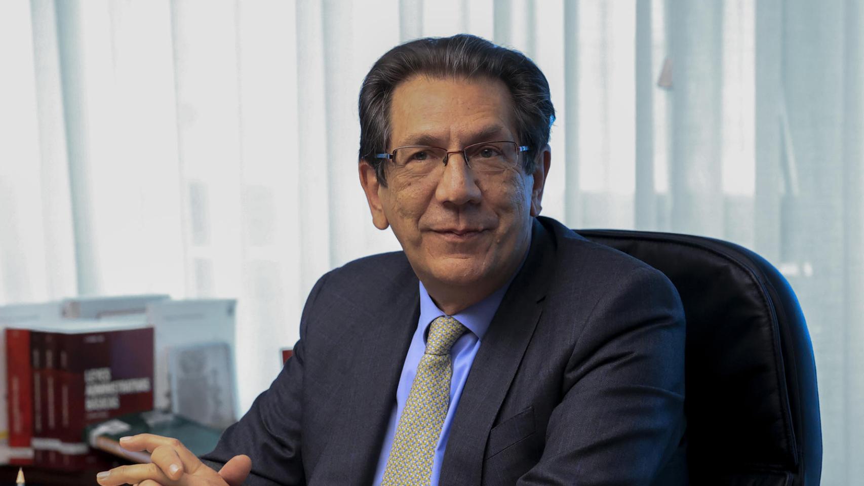 El magistrado Enrique Arnaldo, en una imagen de archivo durante un pleno del TC./