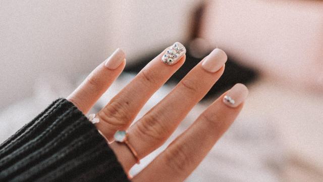Detalle de una manicura.